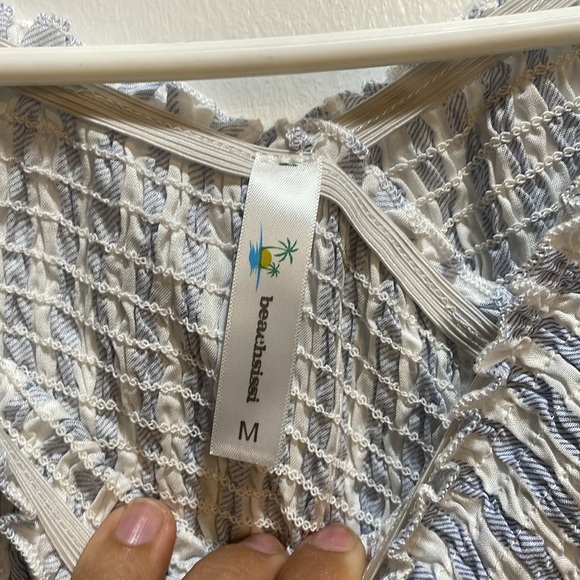 Beachsissi Stripped Blue And White Dress - Picture 4 of 5